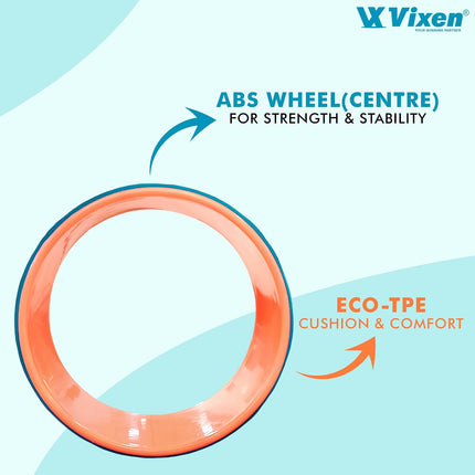 Vixen Tpe Yoga Wheel 12.75 X 5.75''