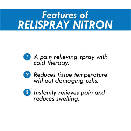 Relispray Icepac Nitron Pain Relief Spray (48 gm)