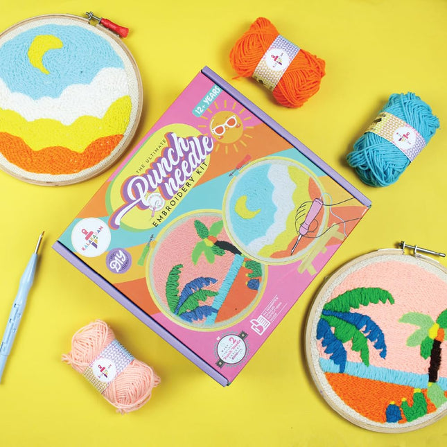 Kalakaram Punch Needle Embroidery Kit