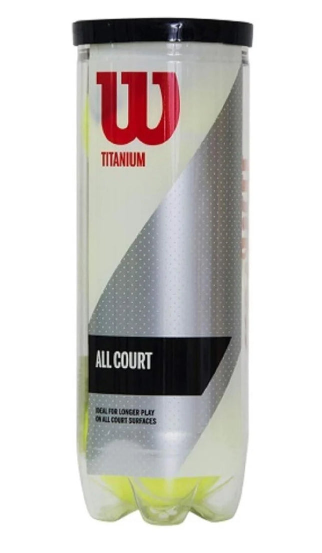 Wilson Titanium All Court Balls (Pack of 3)
