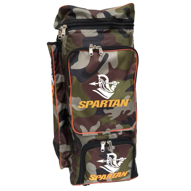 Spartan Camouflage Cricket Kit Bag with Wheel