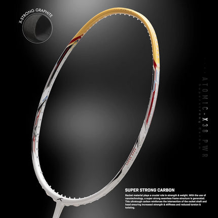 Hundred Badminton Racquet ATOMIC X Black Knight