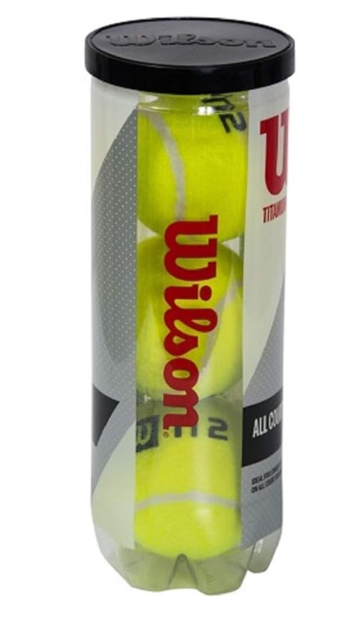 Wilson Titanium All Court Balls (Pack of 3)