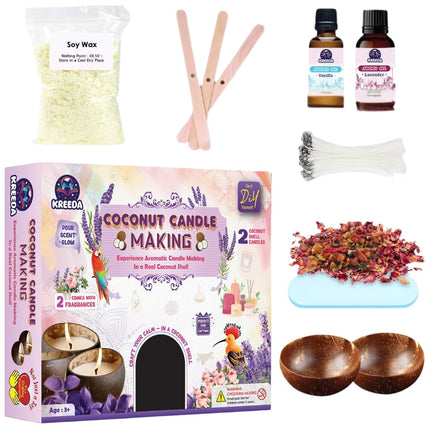 Kreeda Coconut Candle Making Kit