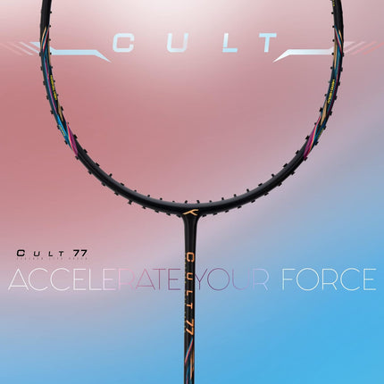 Hundred Badminton Racquet CULT 77