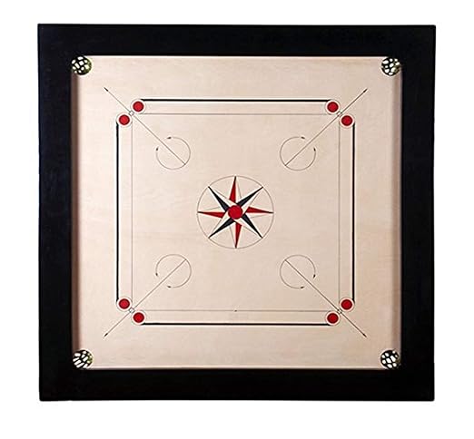 Turbo Carrom Board Medium Super (1.5*1.5*4mm)