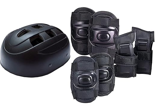 Mikado Skating Protective Set With Plastic Helmet