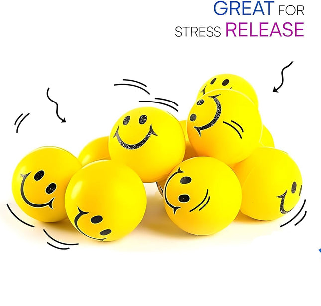 Smile Sponge Squeeze Ball for Kids