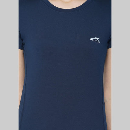 Vector x Vtdf-015 Women Round Neck T-shirt