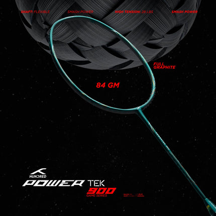 Hundred Badminton Racquet Powertek 905