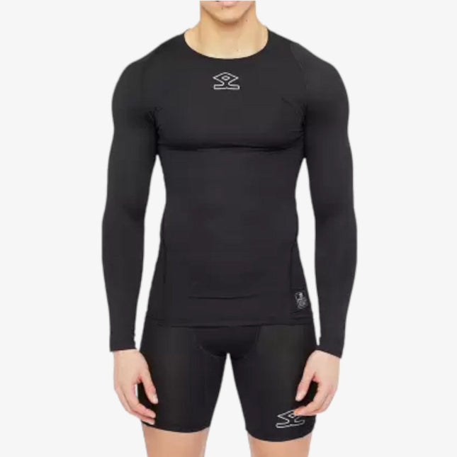 Shrey Intense Compression Long Sleeve Top - Black