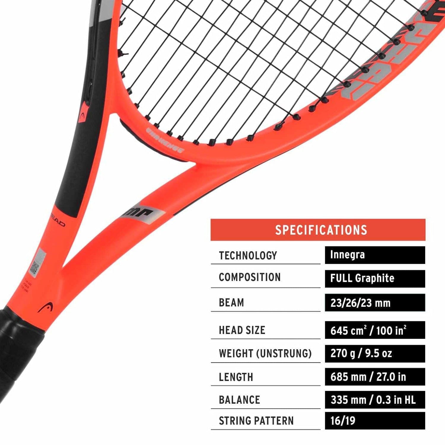 HEAD IG Challenge MP Tennis Racquet Romjee Sports Llp head-ig-challenge-mp-tennis-racquet-romjee-sports-llp