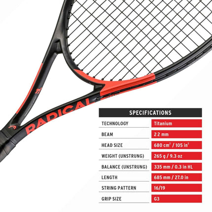 HEAD MX Cyber Elite Tennis Racket