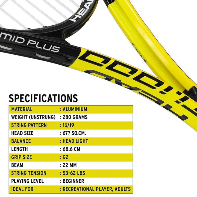 HEAD Titanium 1000 Tennis Racquet