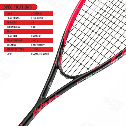 HEAD Cyber Pro Squash Racquet