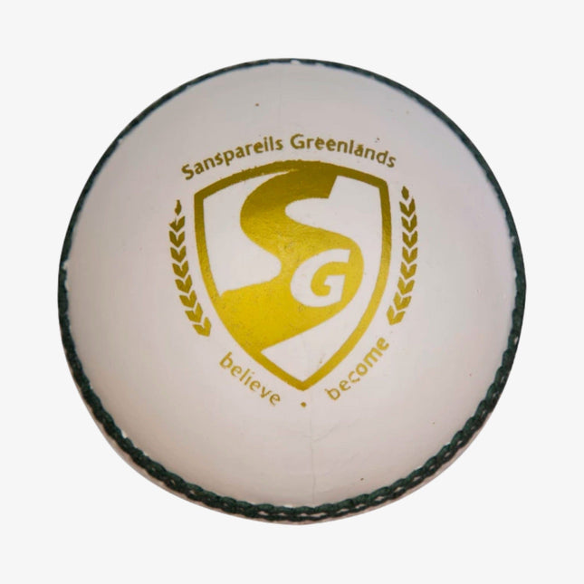 SG Leather Cricket Ball CLUB White