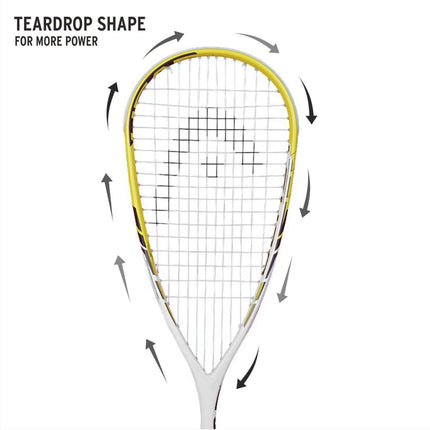 HEAD Micro Gel Blast Squash Racquet