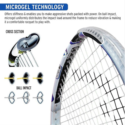 HEAD Micro Gel Graphite 125 Squash Racquet