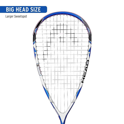 HEAD Micro Gel Graphite 125 Squash Racquet