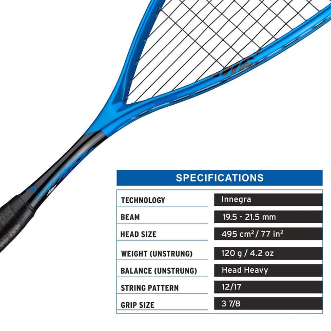 HEAD Extreme 120 Squash Racquet