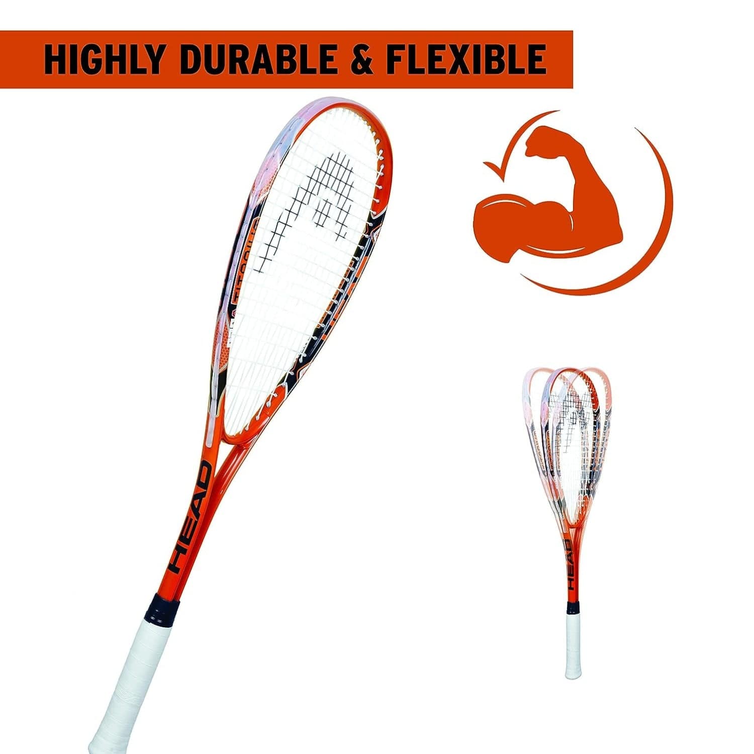 Nano Squash Rackets HEAD Nano Ti Tornado Squash Racquet – Romjee Sports Llp