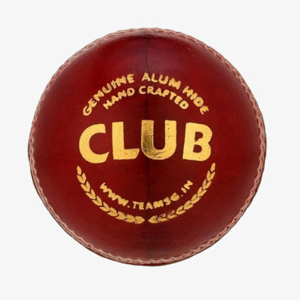 SG Leather Cricket Ball CLUB Red