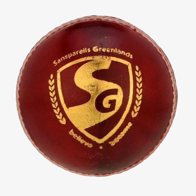 SG Leather Cricket Ball CLUB Red