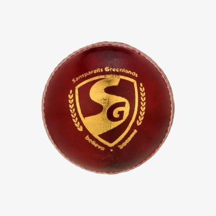 SG Leather Cricket Ball CLUB Red