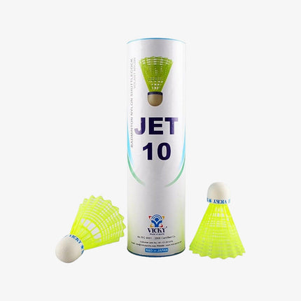Vicky Jet 10 Nylon Shuttlecock (Pc)