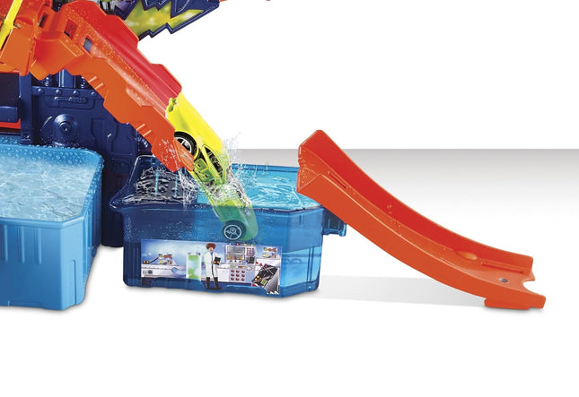 Mattel Hot Wheels Color Splash Science Lab Playset