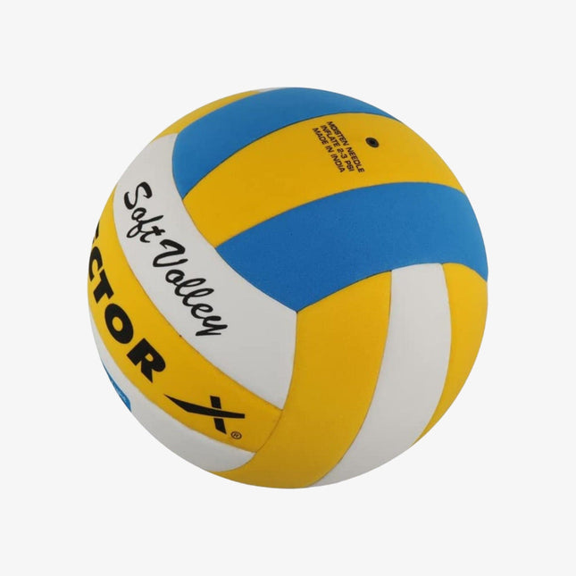 Vector-X Soft Machine Stitched Rubber Volleyball (Size 4)