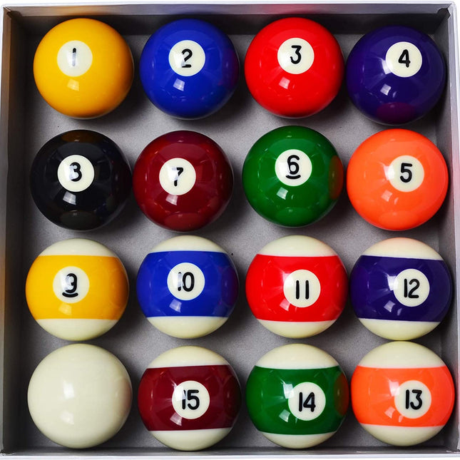 Pool Ball Set (Pack of 16)