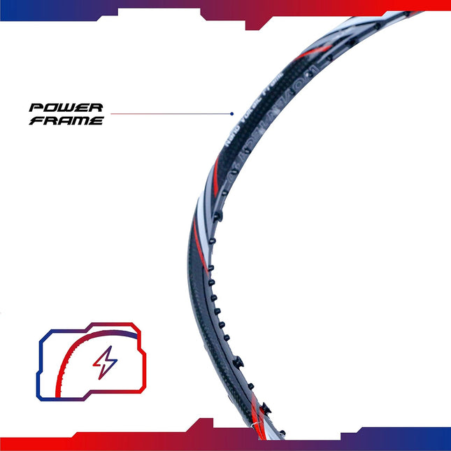 Max Bolt Badminton Racquet Woven Tech 90