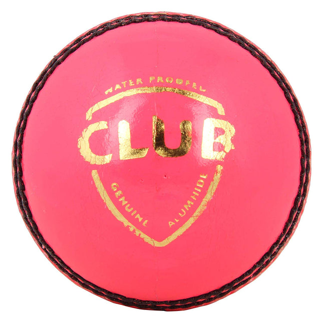 SG Leather Cricket Ball CLUB Pink