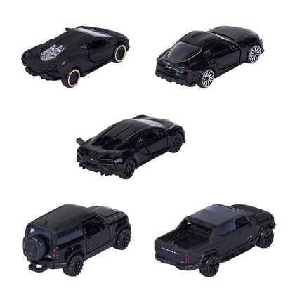 Majorette Black Edition Premium 5 Cars Set