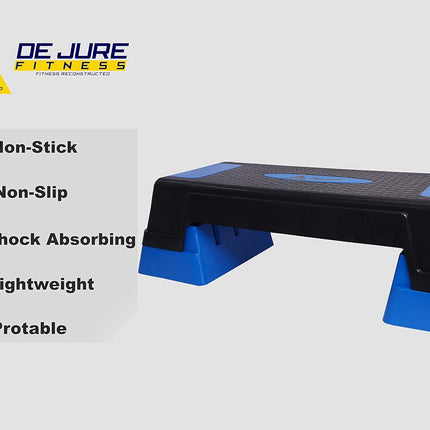 Dejure Fitness Adjustable Aerobic Stepper