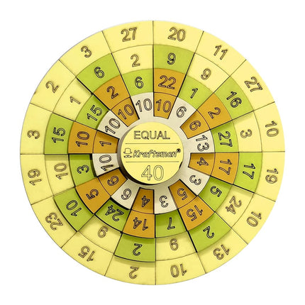 Kraftsman Equal-40 The Ultimate Maths Puzzle