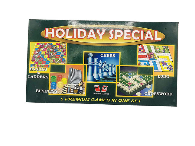 BH Holiday Special 5 Premium Games In One Set