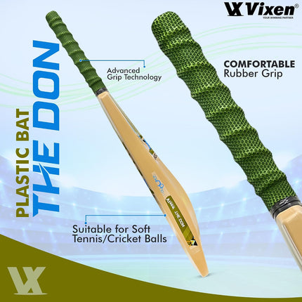 Vixen Plastic Cricket Bat DON
