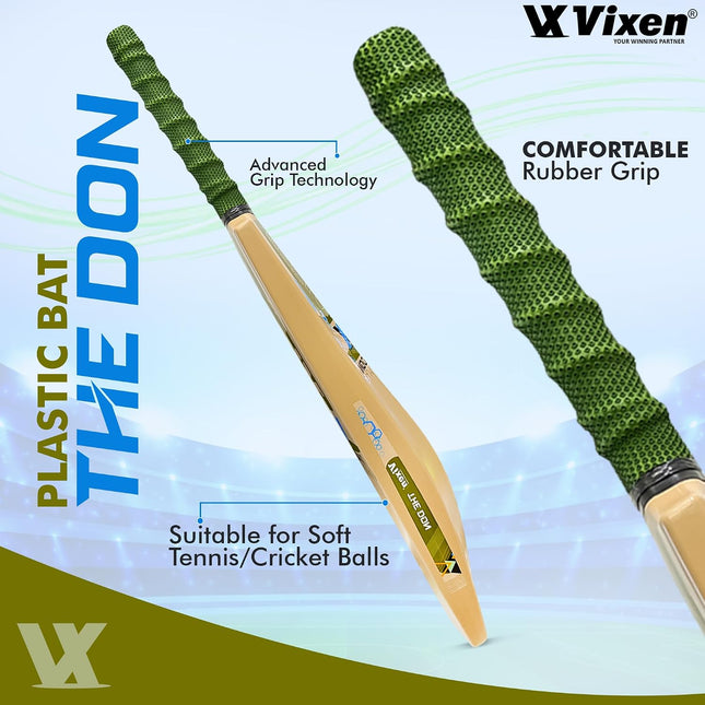 Vixen Plastic Cricket Bat DON