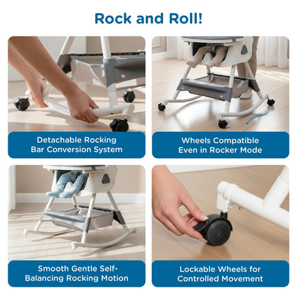 MEE MEE Cherub Baby High Chair Adjustable