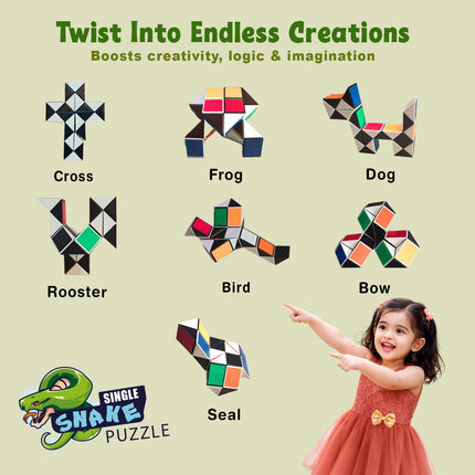 Mady Snake Cube Puzzle