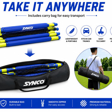 Synco Football Goal Post Foldable For Kids