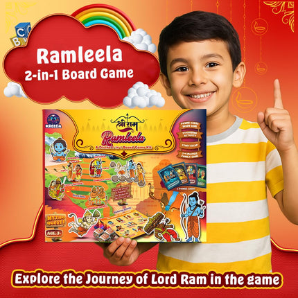 Kreeda Ramleela A Divine 2-in-1 Board Game Kit