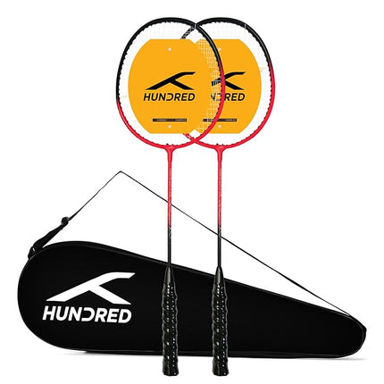 HUNDRED Badminton Racket Powertek UltraX (Set of 2)