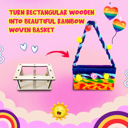 Kreeda Rainbow Woven Basket Making Kit