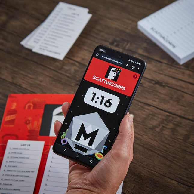 KK Scattergories Board Game