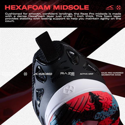 Hundred Raze Pro Badminton Shoe