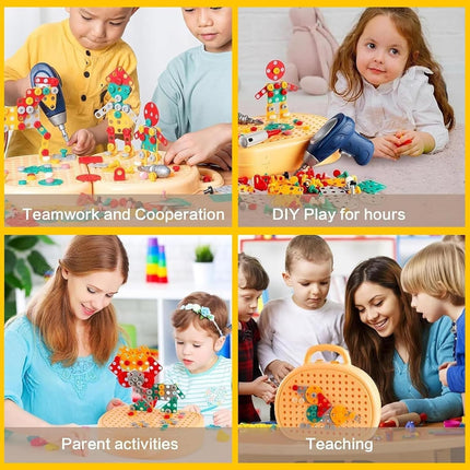 KK DIY Creative Screw Puzzle Suitcase
