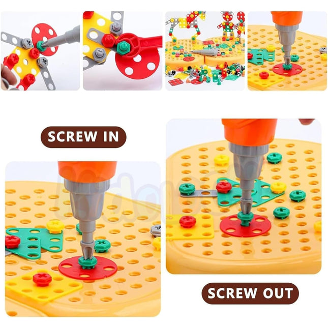 KK DIY Creative Screw Puzzle Suitcase